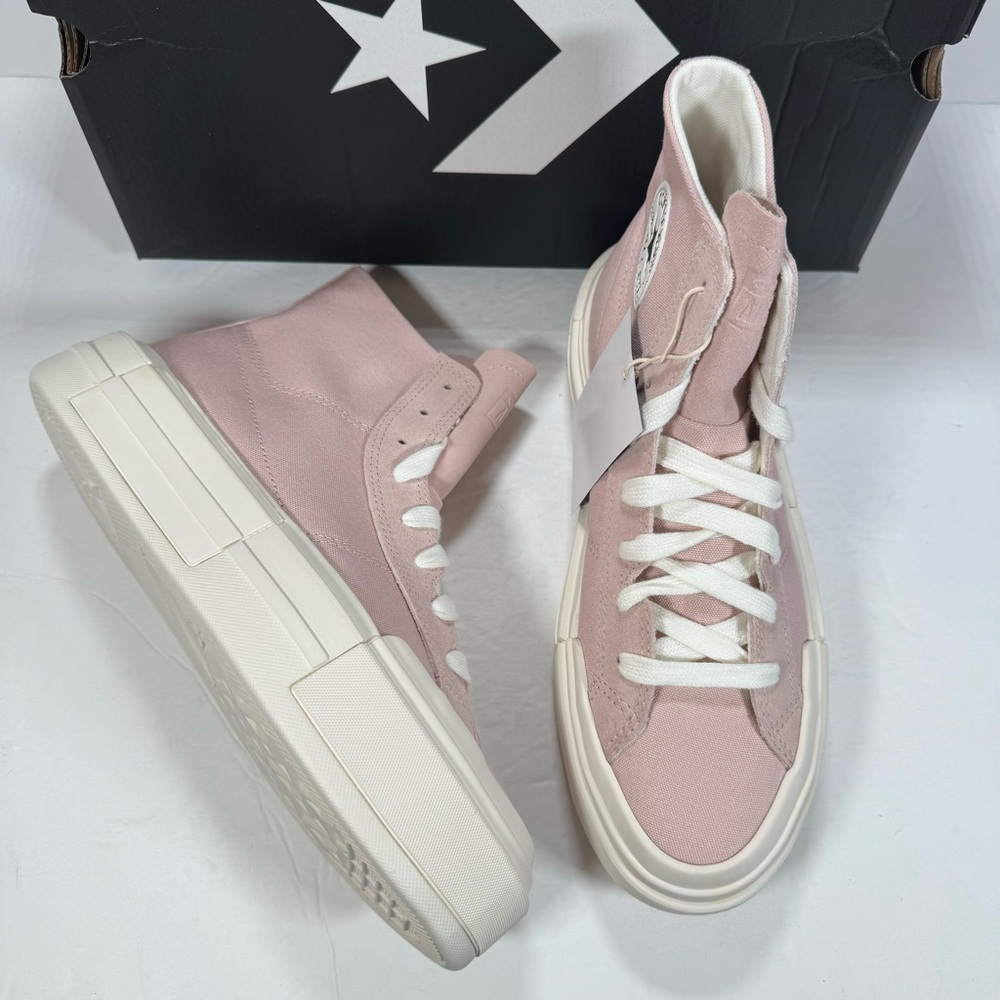 Converse CTAS Cruise Hi Chunky Platform Sneakers Pink Sage Women 9.5 Men 8